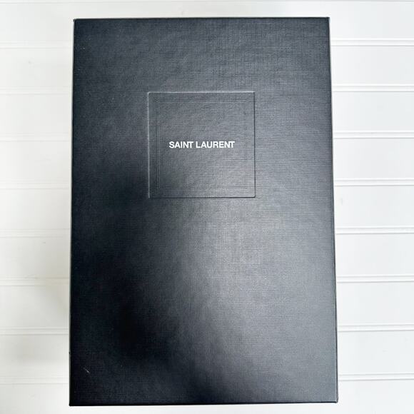 Saint Laurent Tribute 85 Mules Brown Corduroy Woven Heeled Sandals Size 39.5 - Picture 14 of 14